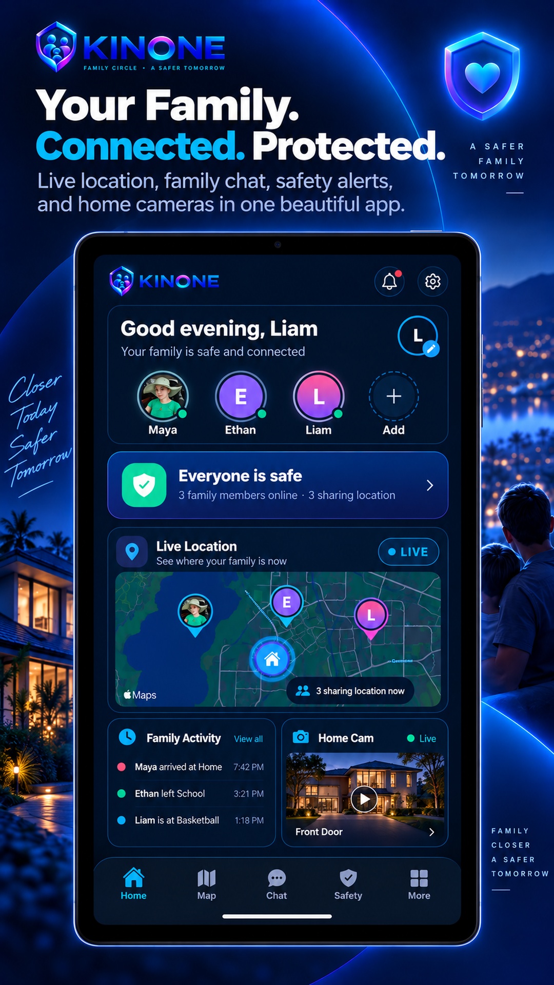 Actual VHAVU app home screen
